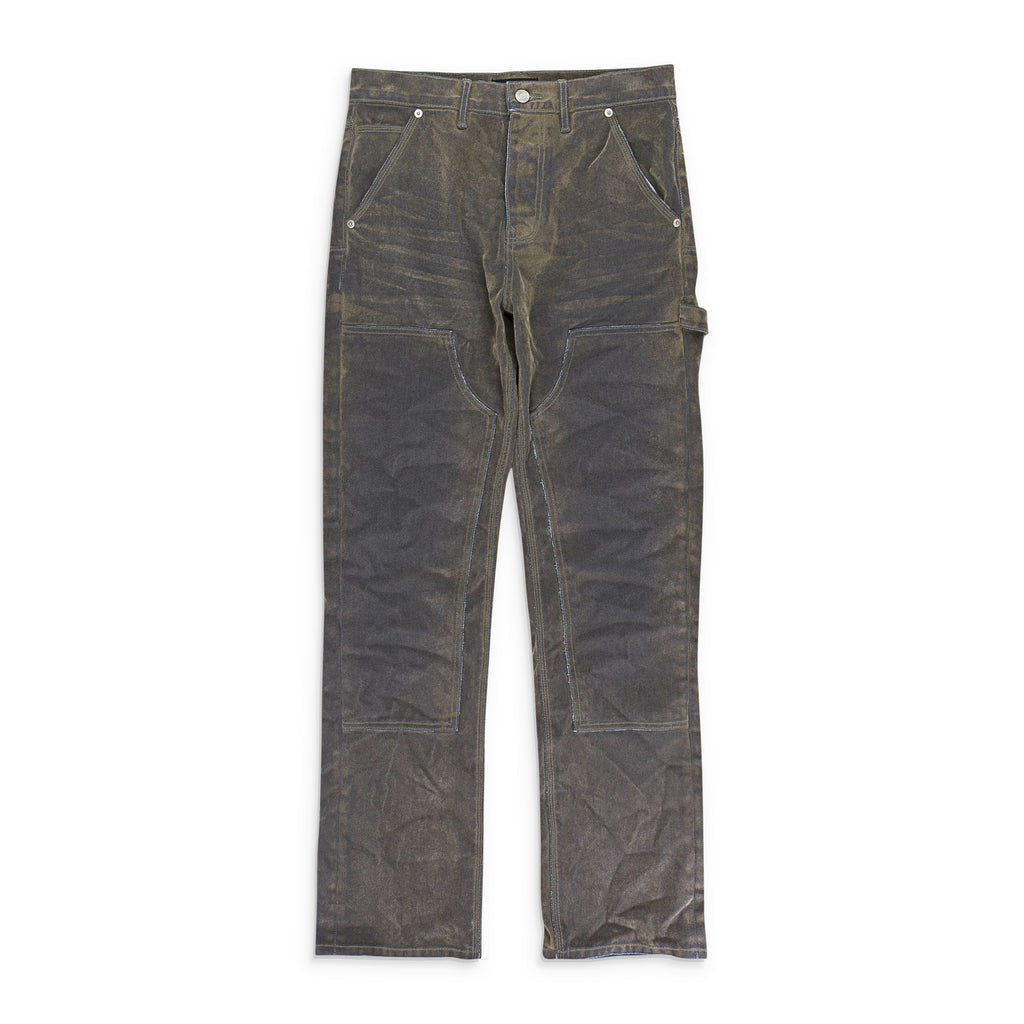 Green Flocked Carpenter Jeans