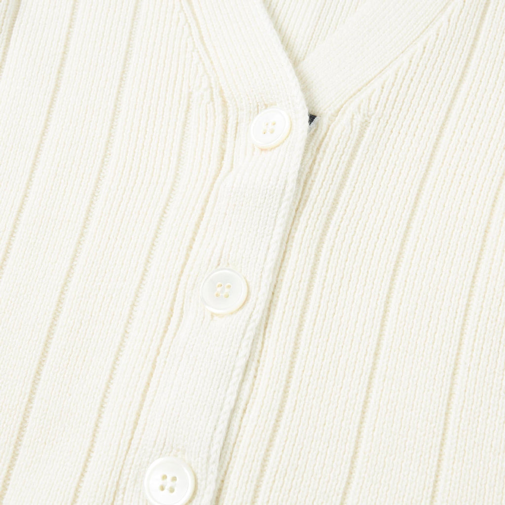 Cotton wool knitted cardigan