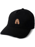 PELO FOUNDATION cocker-spaniel patch baseball cap