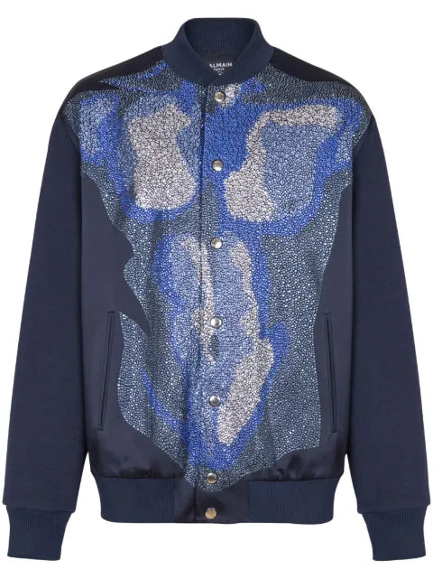 Balmain trompe l'oeil-print jacket