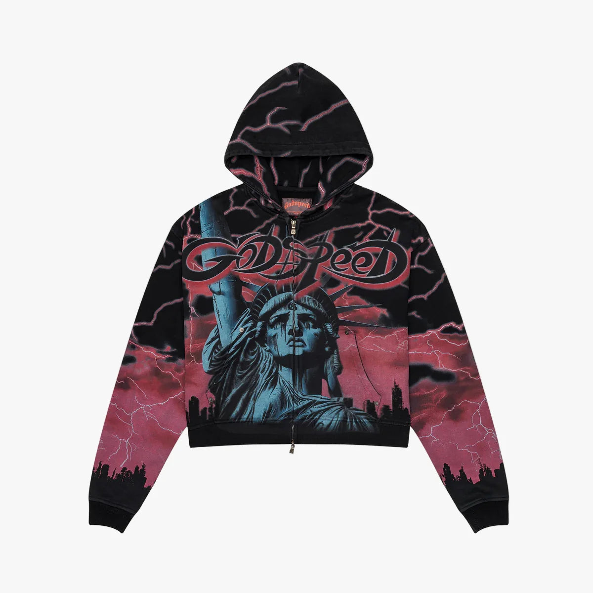 Godspeed Voltage Red Zip Up