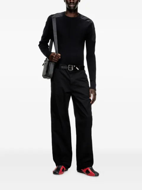 Diesel K-Martin ribbed long-sleeves sweater