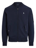 Polo Ralph Lauren zip-up embroidered bomber-style sweatshirt