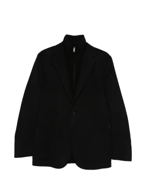 Zegna zip cotton jacket