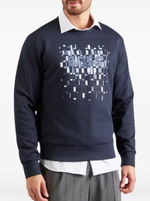BOSS logo-print sweatshirt