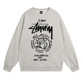Stussy Sweatshirts Autumn/Winter Fleece Couple Sweatshirts