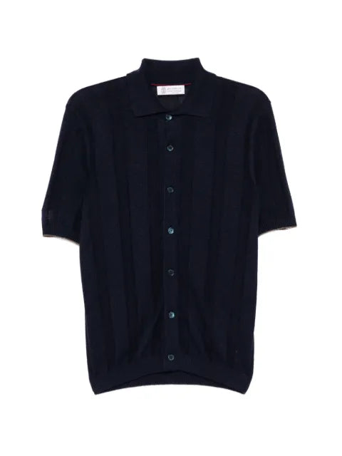 Brunello Cucinelli knitted shirt