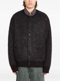 ssstein jacquard pocket cardigan