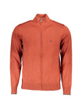 U.S. Grand embroidered zip-up cardigan