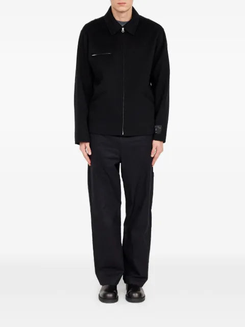 MM6 Maison Margiela double-faced wool zip jacket