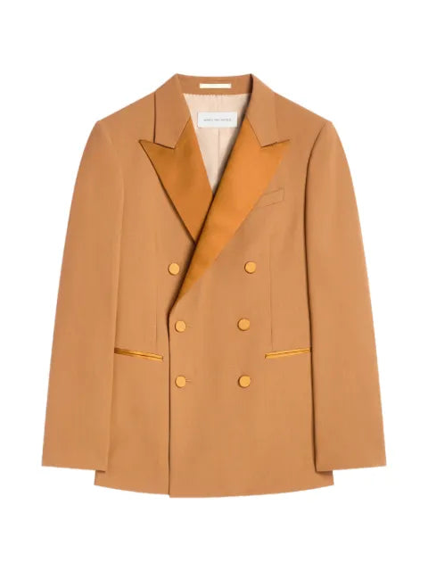 DRIES VAN NOTEN wool tuxedo blazer