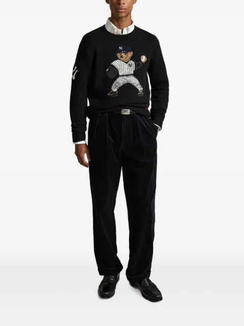 Polo Ralph Lauren x New York Yankees Polo Bear wool sweater