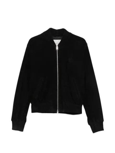 AMI Paris zip-up bomber jacket