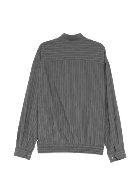 Juun.J vertical-stripe shirt jacket