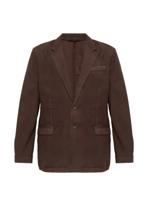 Diesel J-Creed-Aecb notched-lapel single-breasted blazer