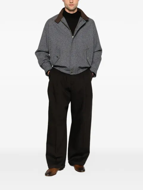 Drôle De Monsieur houndstooth-patterned jacket