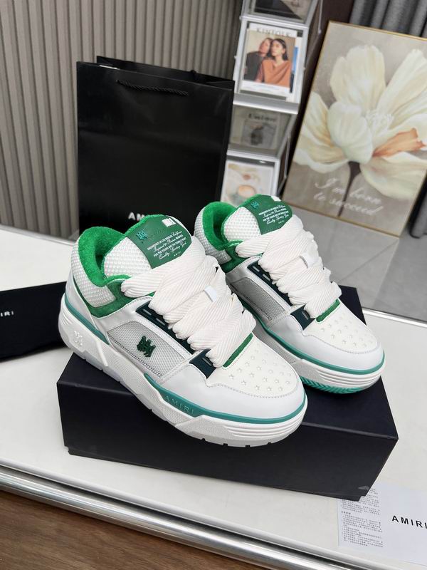 Amiri MA-1 Low-Top Sneaker — White / Green
