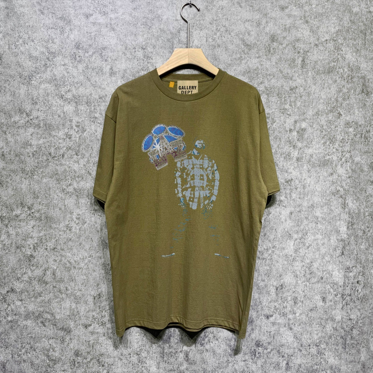 Gallery Dept T Shirts European and American Fashion Brand Tee Shirt Short Sleeve T-shirt Blouse