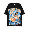 MAJESTIK Football Graphic Short-Sleeve T-Shirt