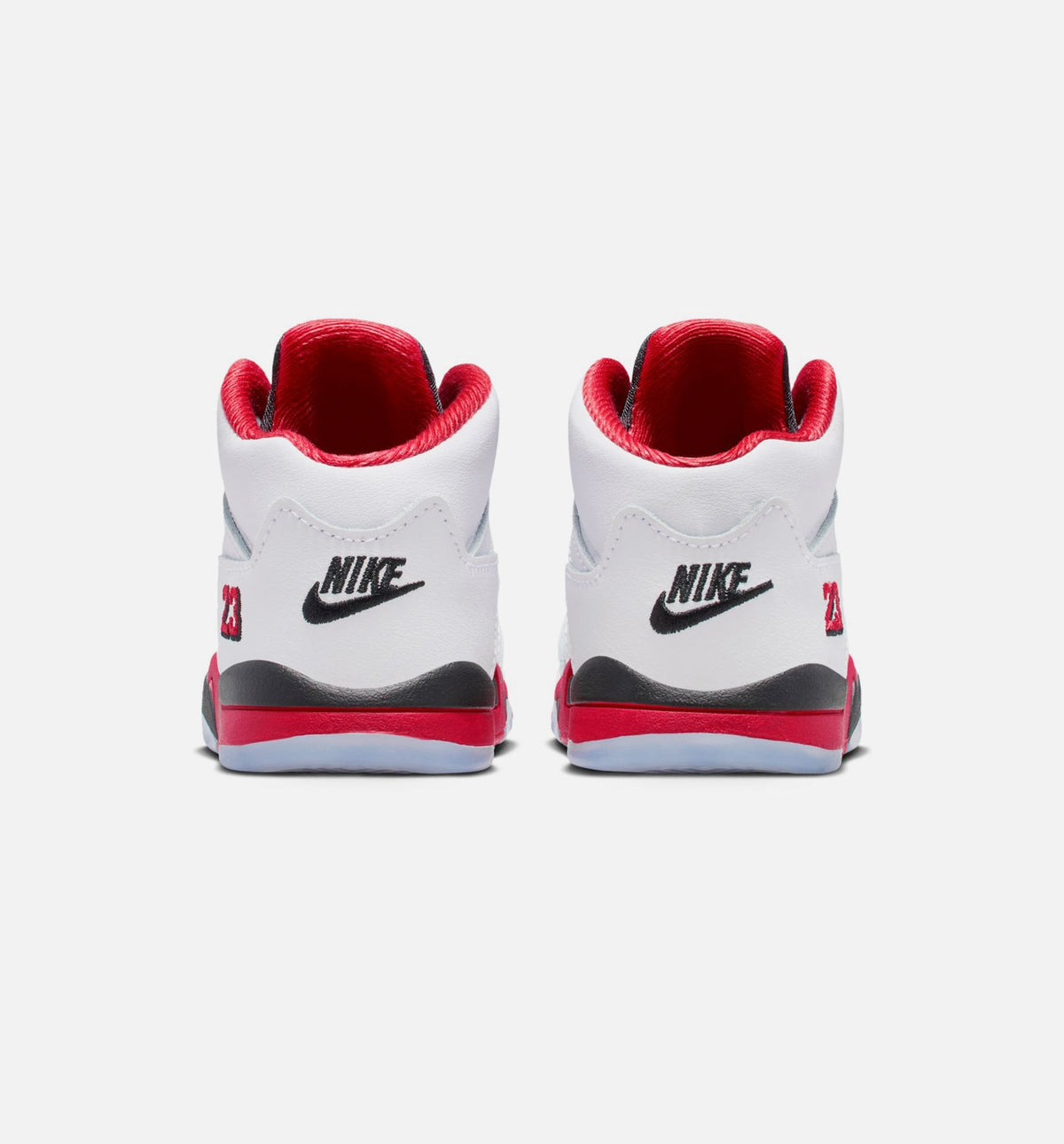 Air Jordan 5 Retro 'Fire Red' - Infant/Toddler Lifestyle Sneaker (Fire Red/White)