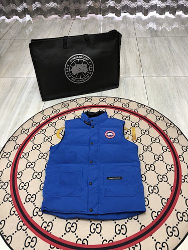 Canada Goose Blue Freestyle Crew Down Vest