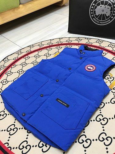 Canada Goose Blue Freestyle Crew Down Vest
