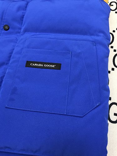 Canada Goose Blue Freestyle Crew Down Vest