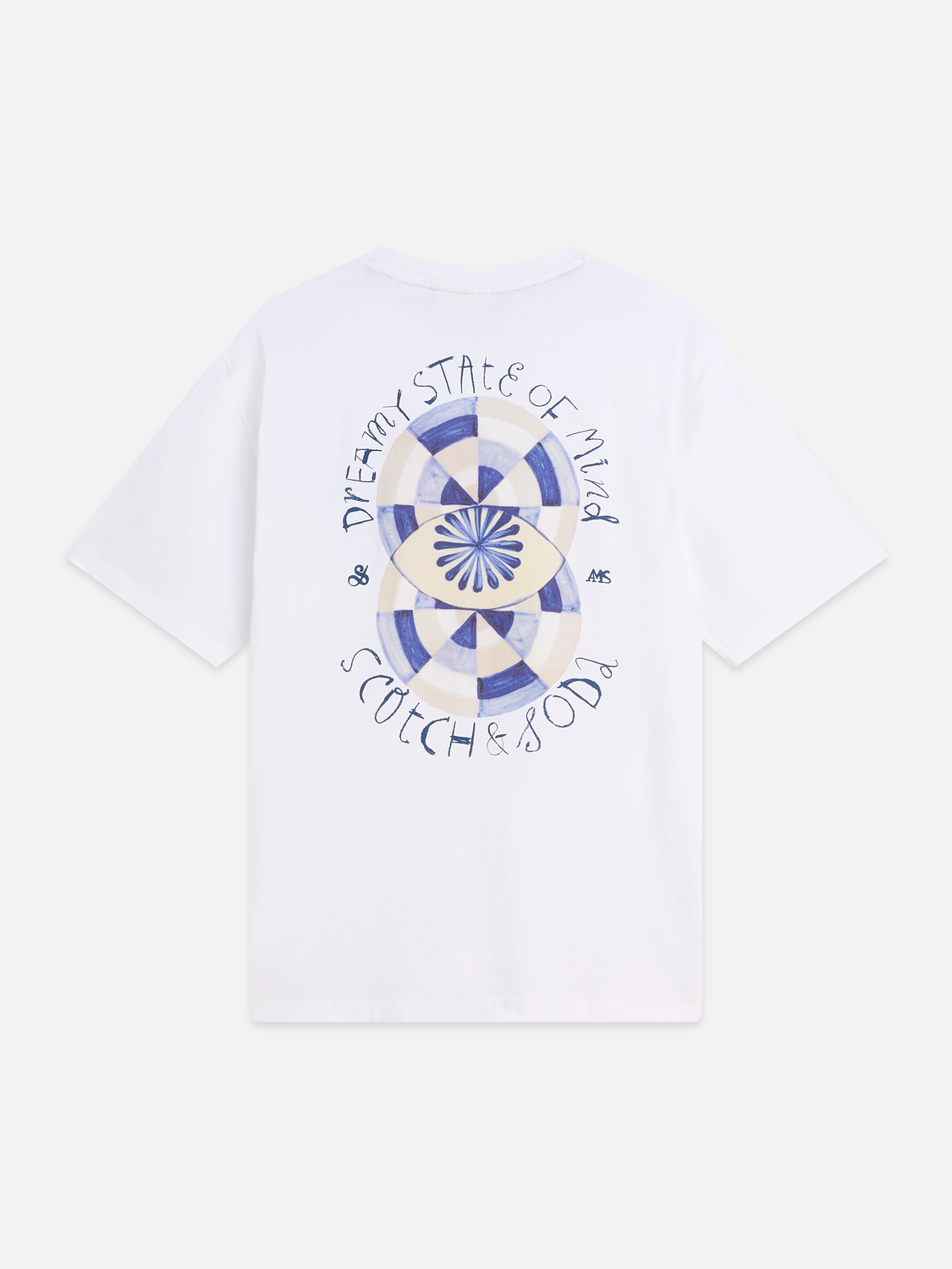 Scotch & Soda Front and Back Artwork Regular-Fit Tee